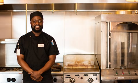 Giving back and growing: Sous chef David Saidu