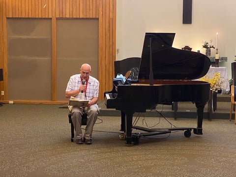 Malcolm Anderson brings musical joy to residents during pandemic